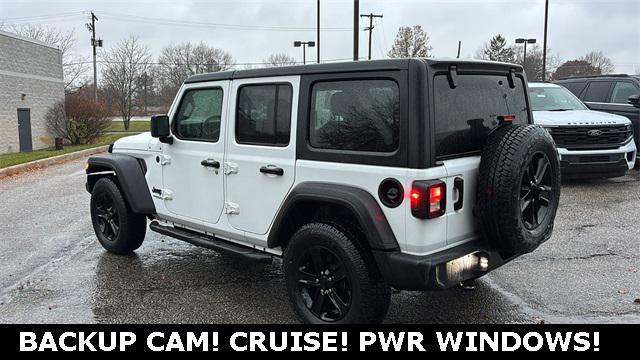 used 2021 Jeep Wrangler Unlimited car, priced at $26,491