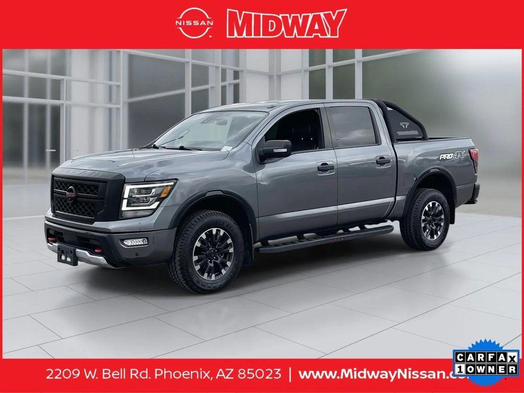 used 2020 Nissan Titan car, priced at $37,210