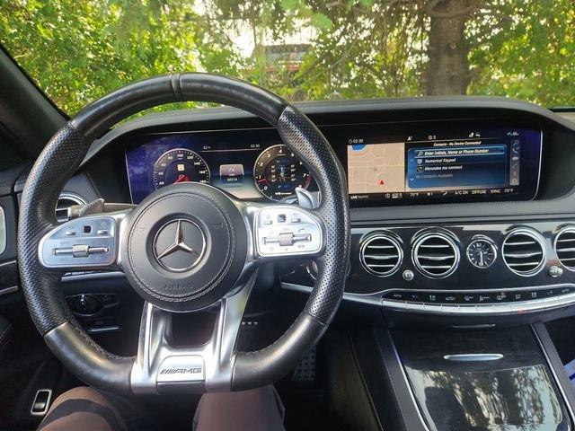 used 2019 Mercedes-Benz AMG S 63 car, priced at $58,665
