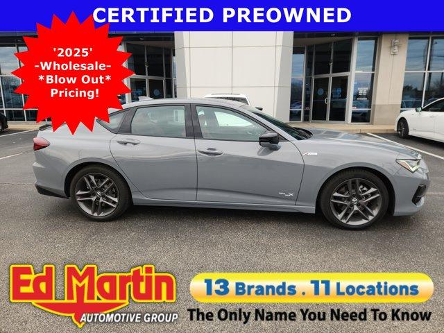 used 2025 Acura TLX car, priced at $42,257