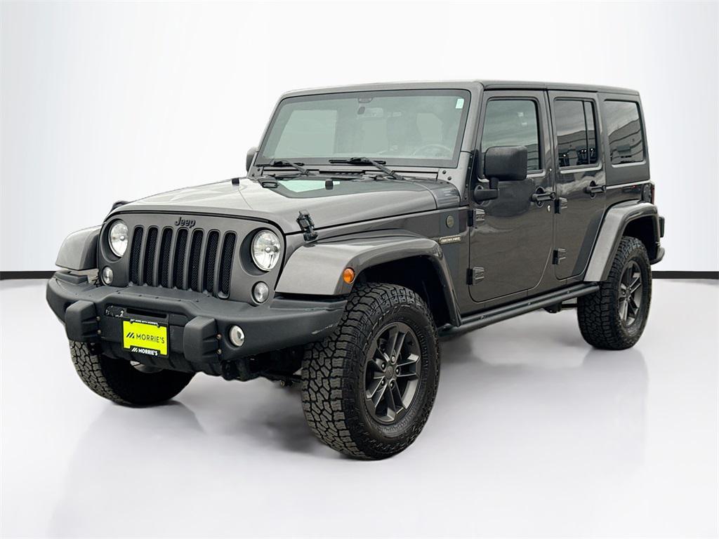 used 2018 Jeep Wrangler JK Unlimited car, priced at $20,999