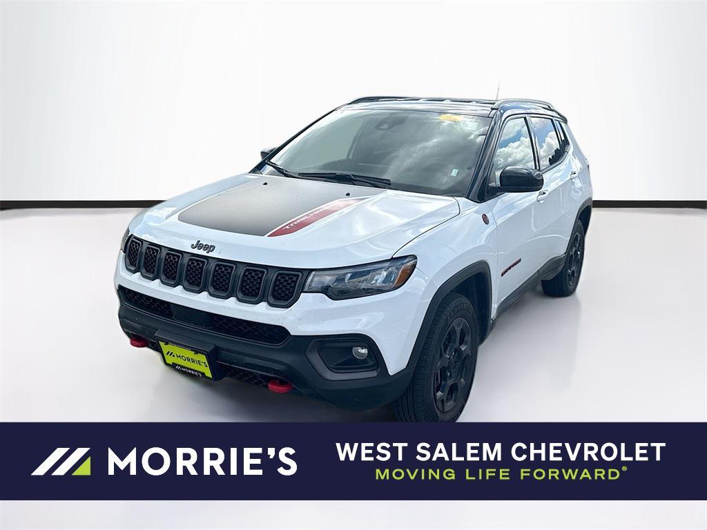 used 2023 Jeep Compass car, priced at $20,657