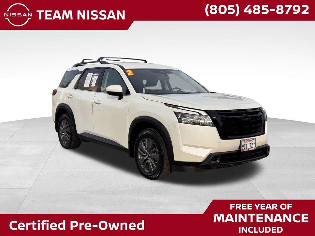 used 2022 Nissan Pathfinder car, priced at $22,588