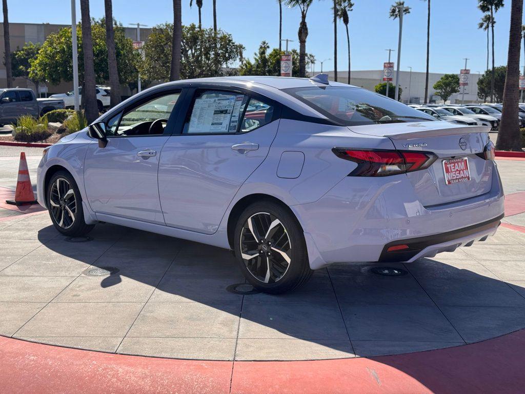 new 2025 Nissan Versa car, priced at $22,250
