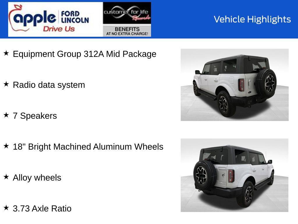 used 2025 Ford Bronco car, priced at $47,500