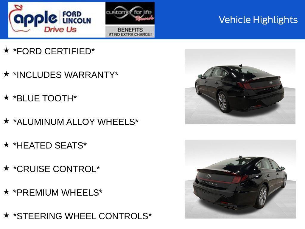 used 2023 Hyundai Sonata car, priced at $18,000