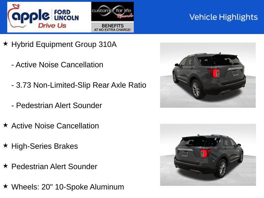 used 2023 Ford Explorer car, priced at $29,500