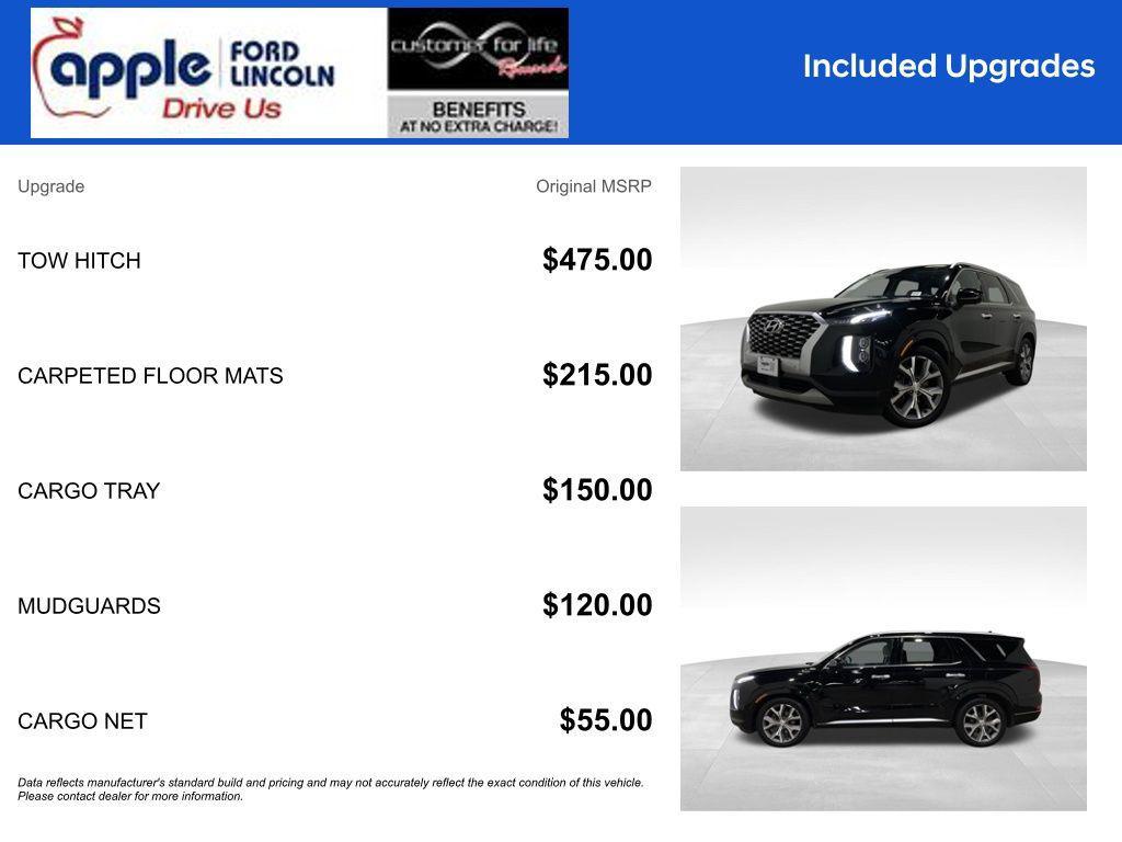 used 2022 Hyundai Palisade car, priced at $24,500