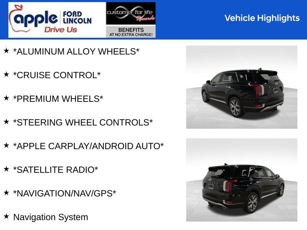 used 2022 Hyundai Palisade car, priced at $24,500