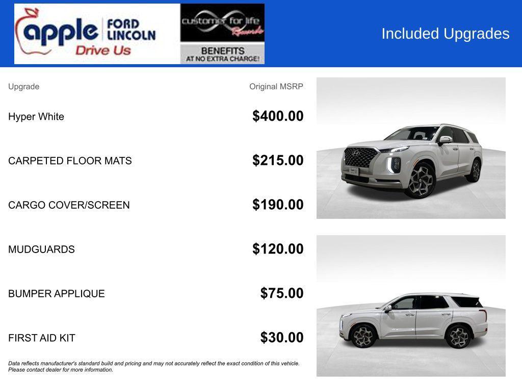 used 2021 Hyundai Palisade car, priced at $23,000