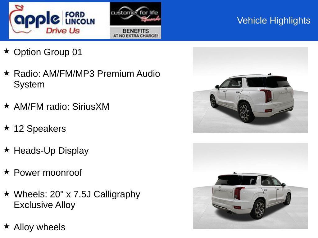 used 2021 Hyundai Palisade car, priced at $23,000