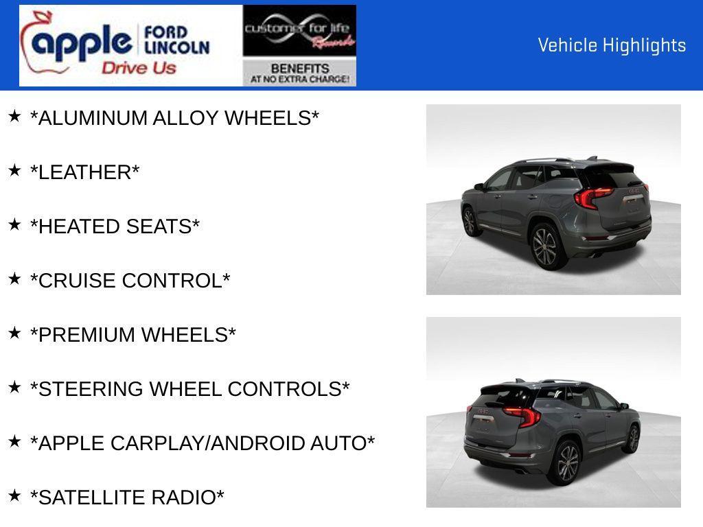 used 2020 GMC Terrain car, priced at $19,500