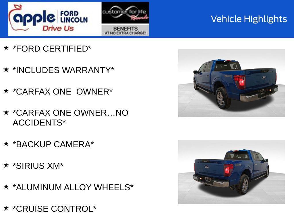 used 2024 Ford F-150 car, priced at $35,000