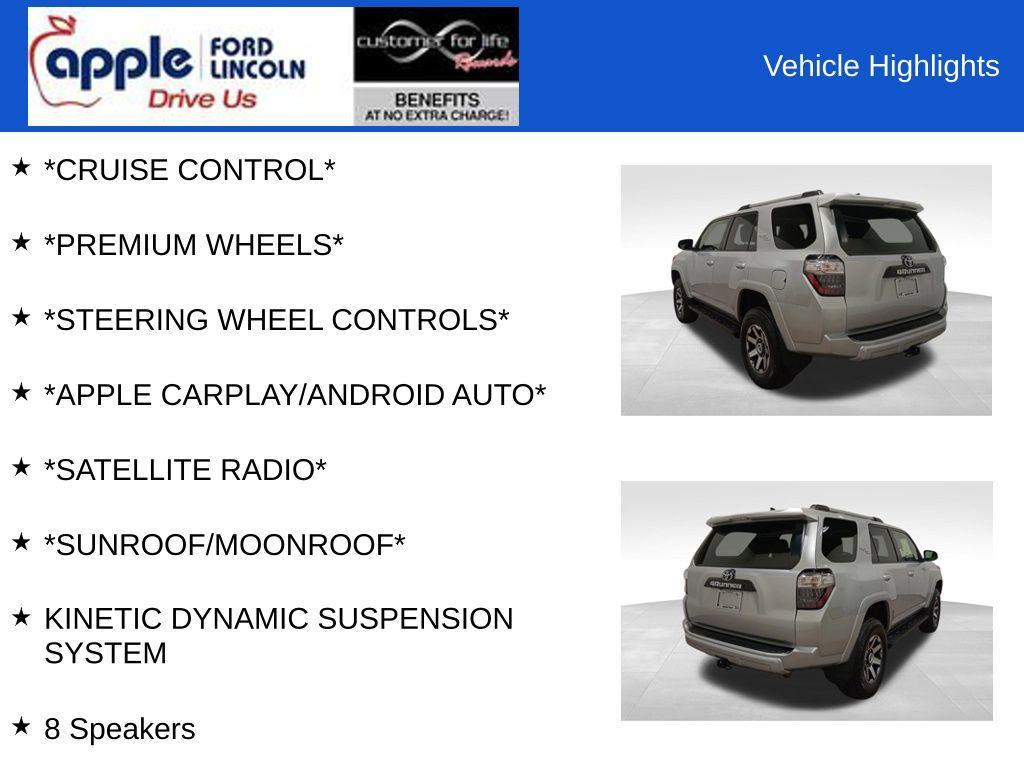 used 2018 Toyota 4Runner car, priced at $33,000