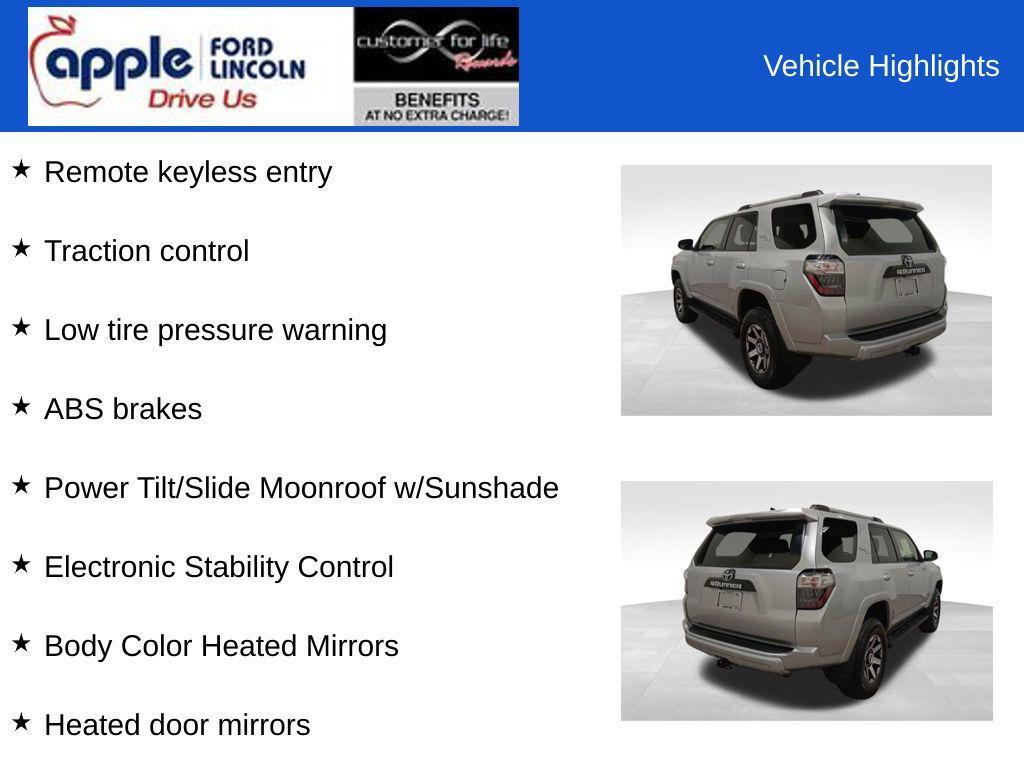 used 2018 Toyota 4Runner car, priced at $33,000