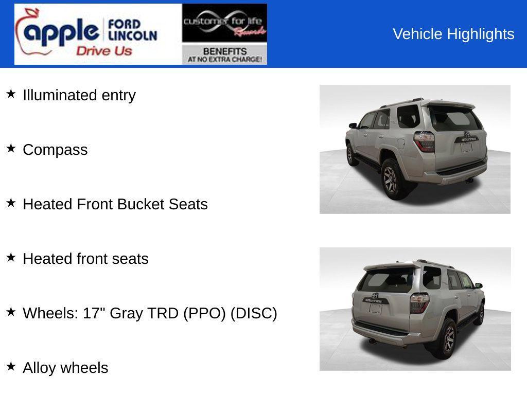 used 2018 Toyota 4Runner car, priced at $33,000