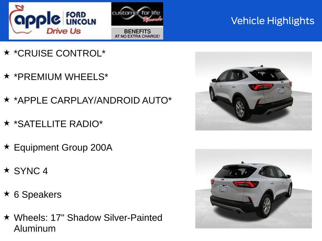 used 2024 Ford Escape car, priced at $19,500