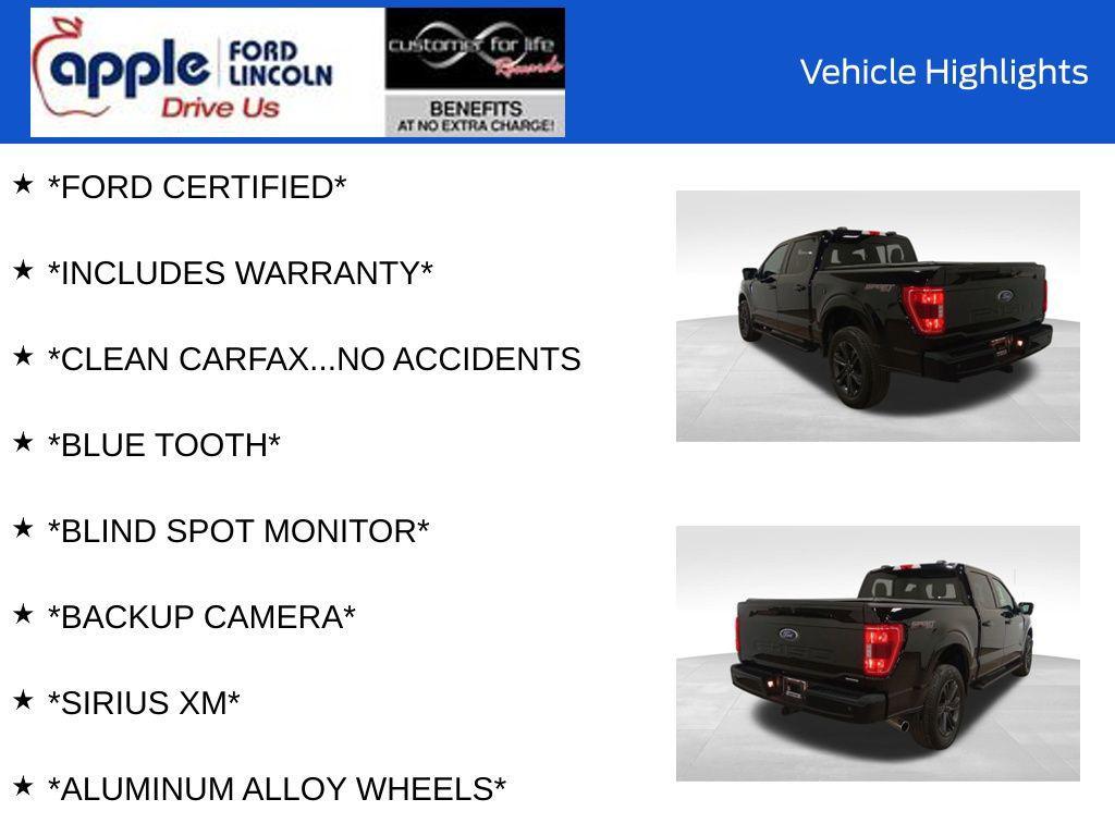 used 2023 Ford F-150 car, priced at $41,000