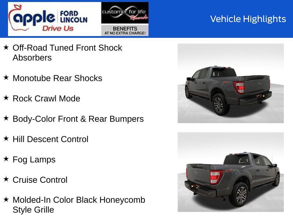 used 2022 Ford F-150 car, priced at $30,500