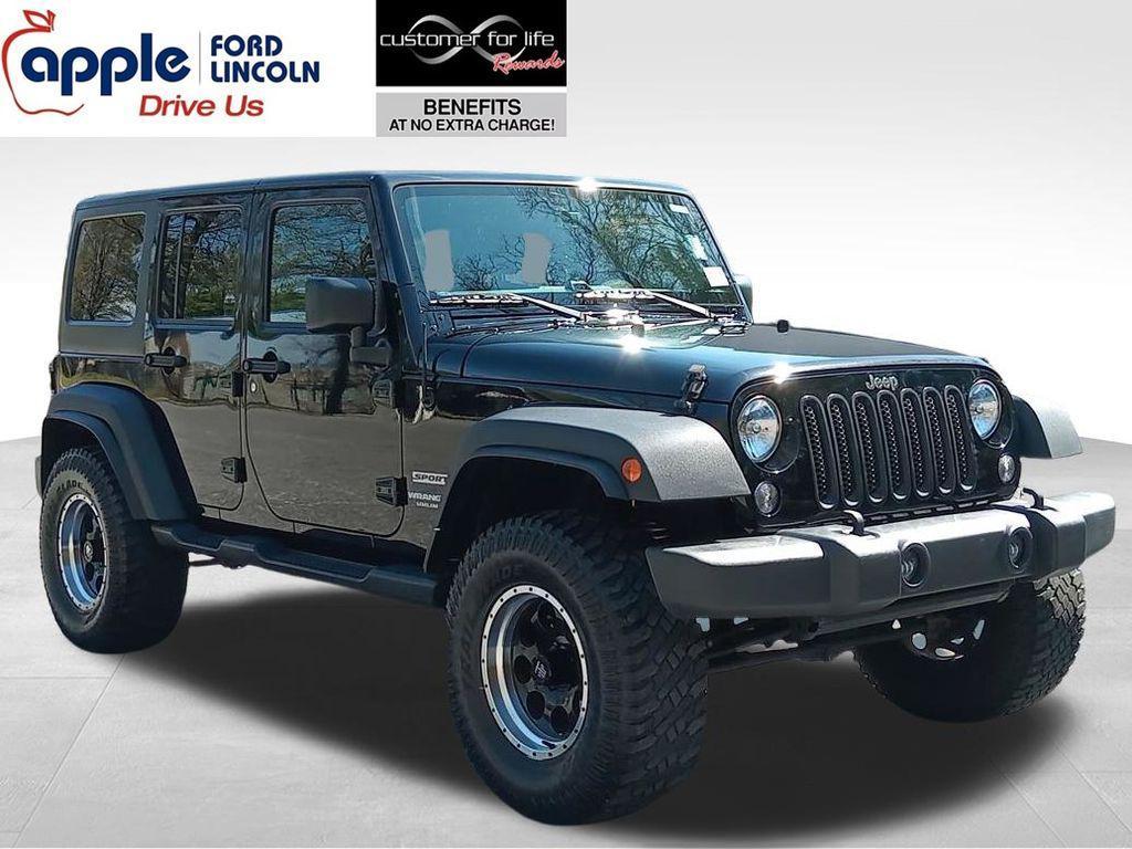 used 2016 Jeep Wrangler Unlimited car, priced at $17,997