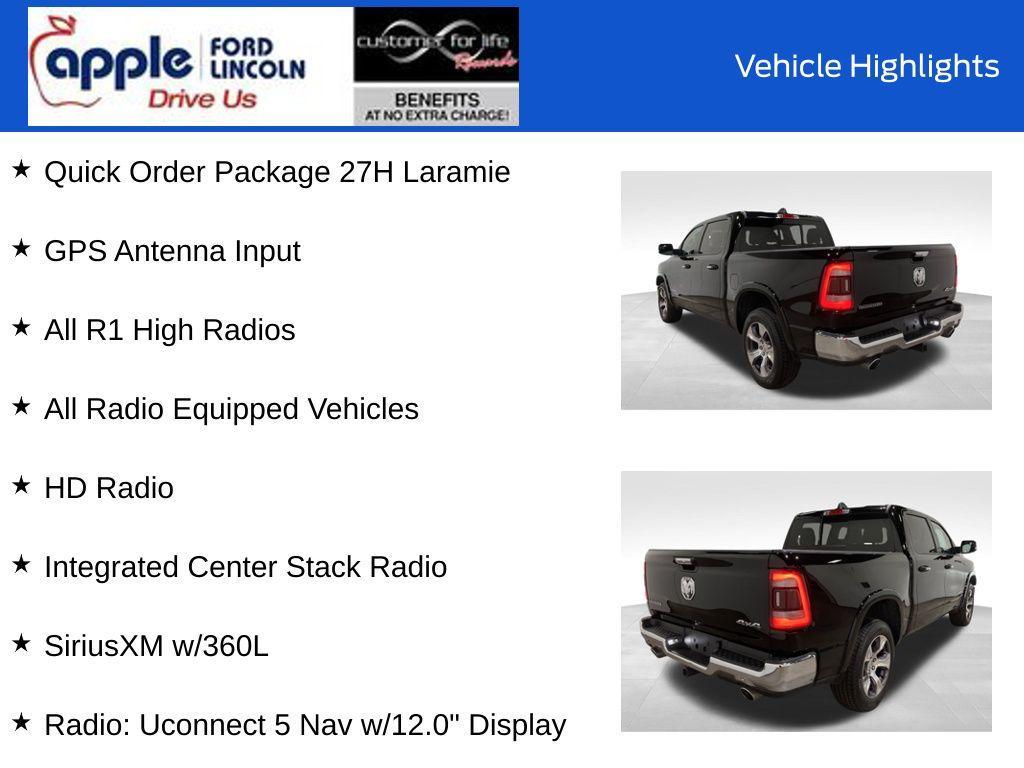 used 2022 Ram 1500 car, priced at $34,500