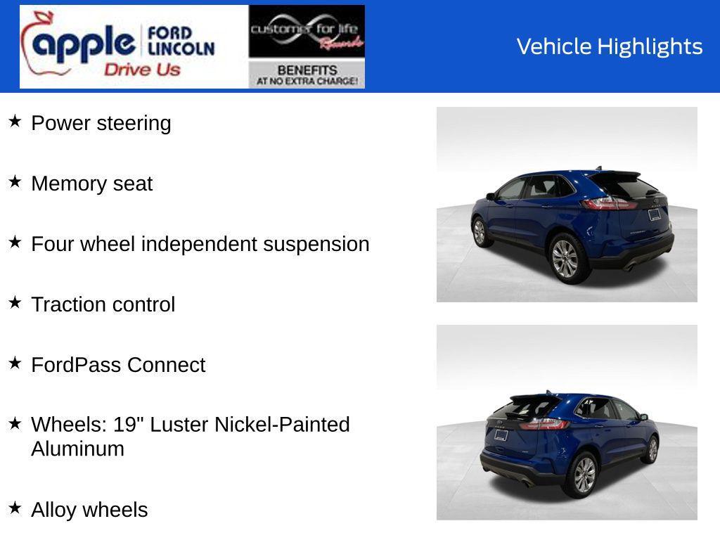 used 2024 Ford Edge car, priced at $24,000