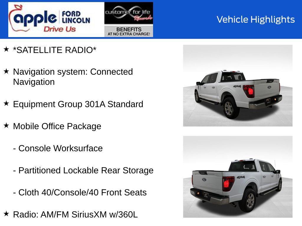 used 2024 Ford F-150 car, priced at $33,500