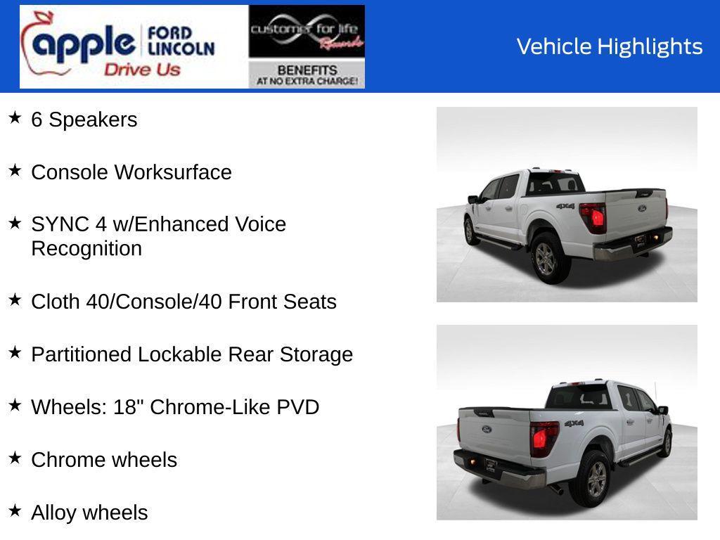 used 2024 Ford F-150 car, priced at $33,500