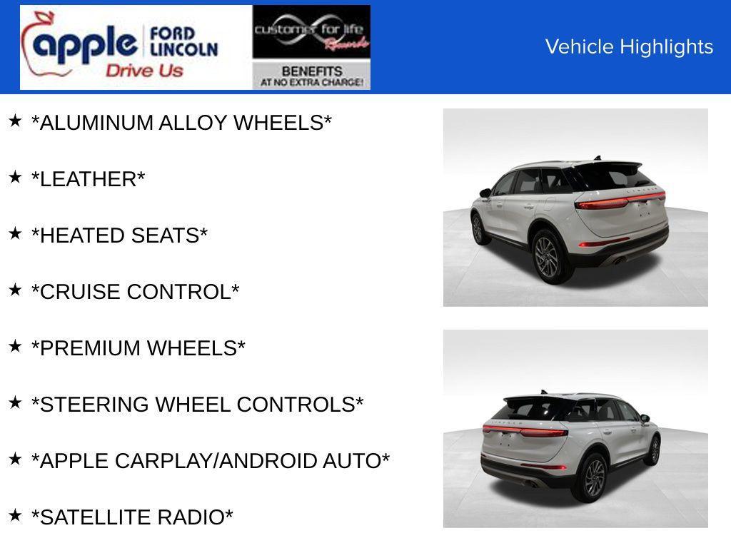 used 2022 Lincoln Corsair car, priced at $28,000