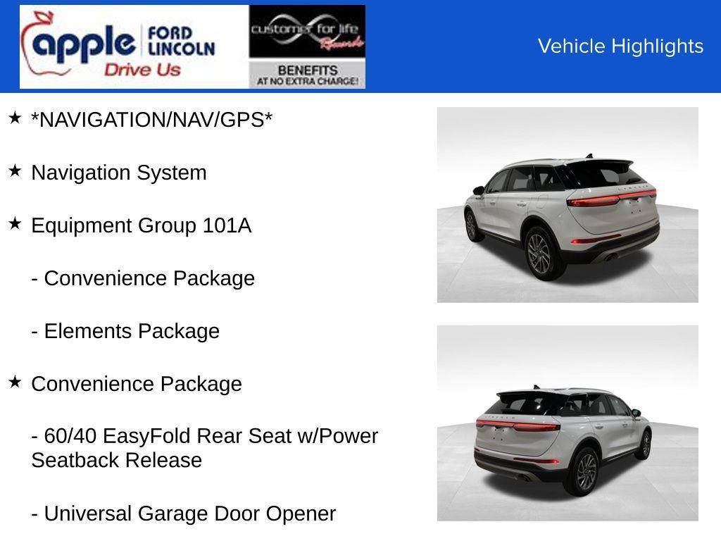 used 2022 Lincoln Corsair car, priced at $28,000