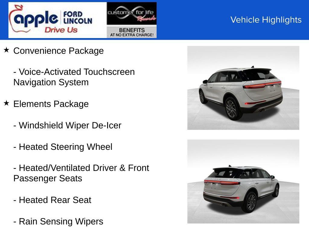 used 2022 Lincoln Corsair car, priced at $28,000