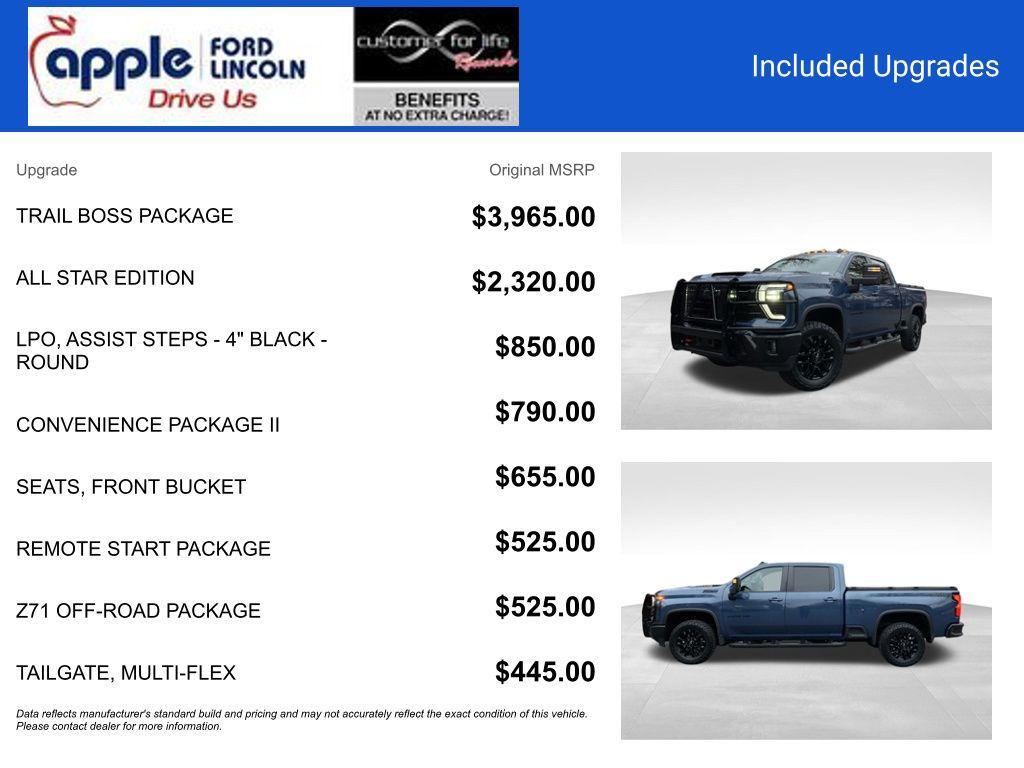 used 2025 Chevrolet Silverado 2500 car, priced at $59,000