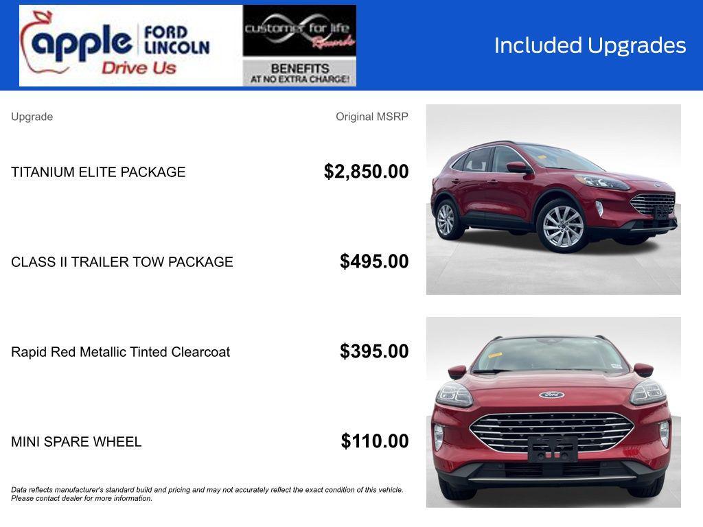 used 2021 Ford Escape car, priced at $22,497