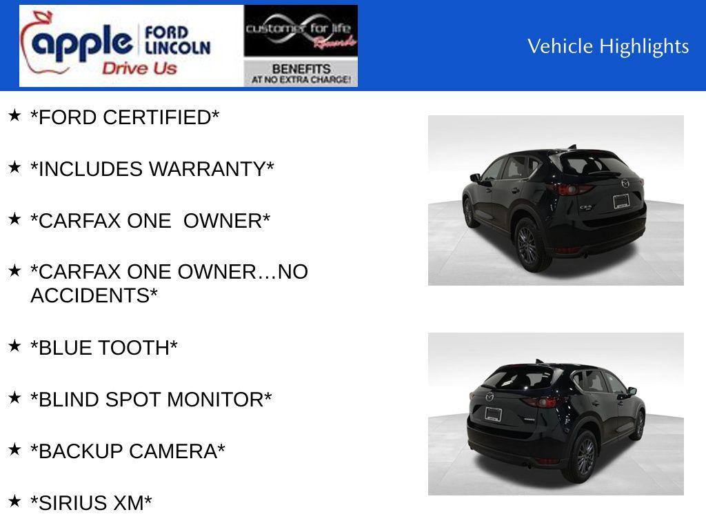 used 2020 Mazda CX-5 car, priced at $17,500