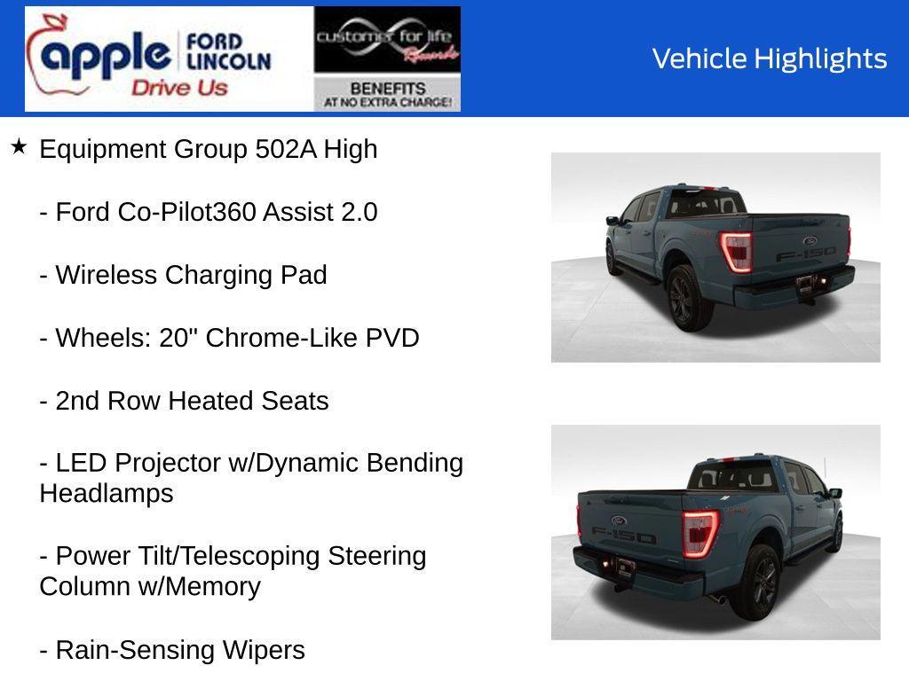 used 2023 Ford F-150 car, priced at $43,500