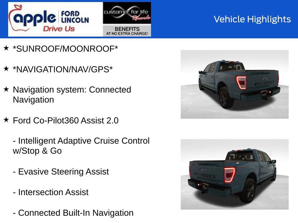 used 2023 Ford F-150 car, priced at $43,500