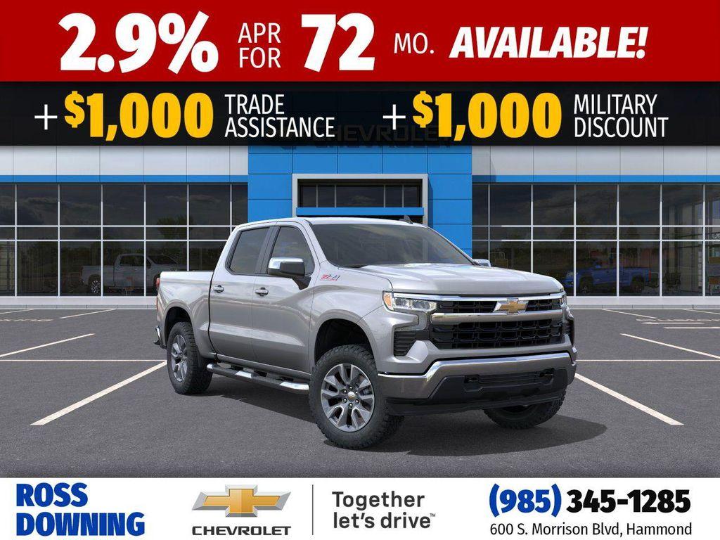 new 2026 Chevrolet Silverado 1500 car, priced at $51,544