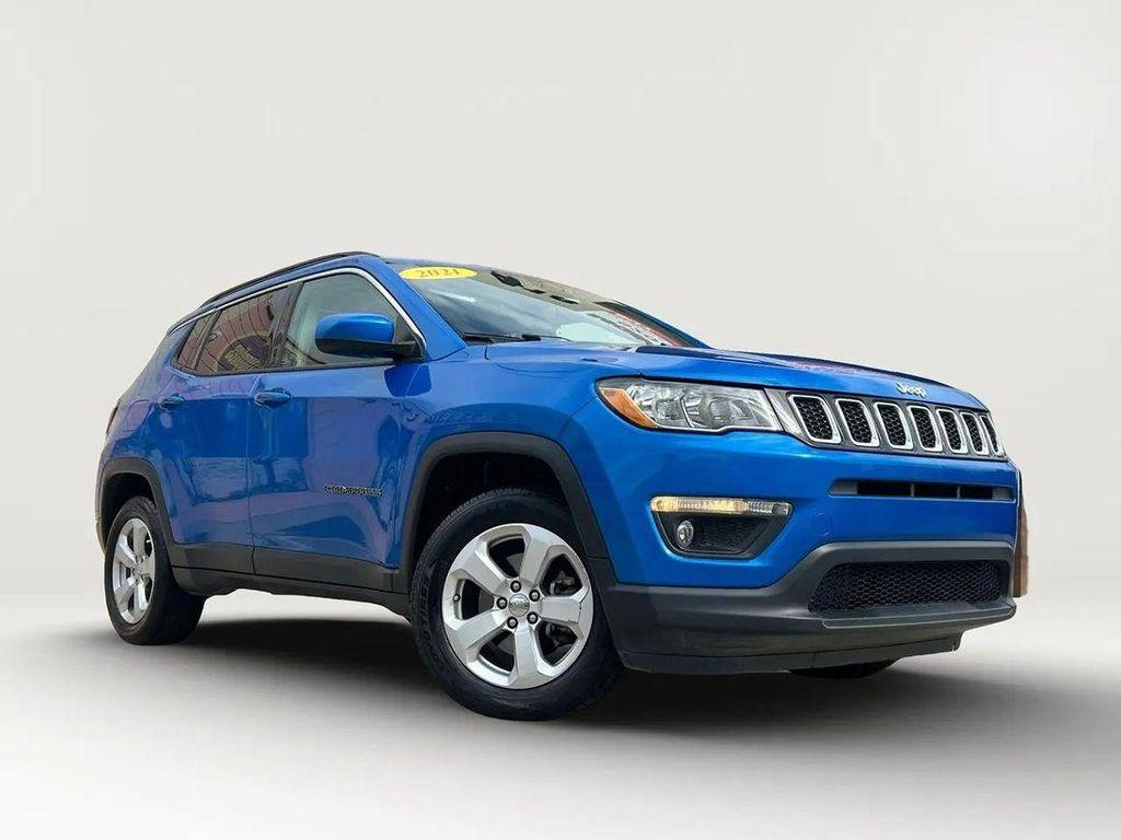 used 2021 Jeep Compass car, priced at $14,995