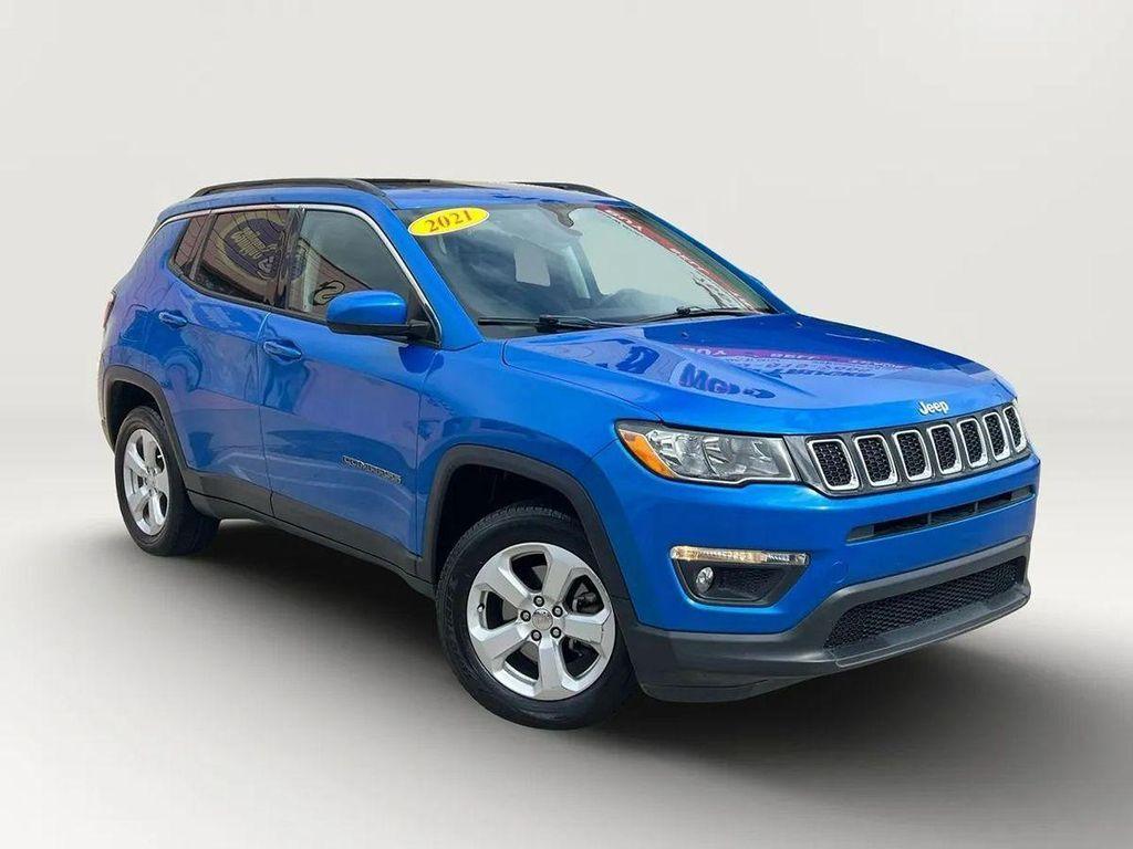 used 2021 Jeep Compass car, priced at $14,995