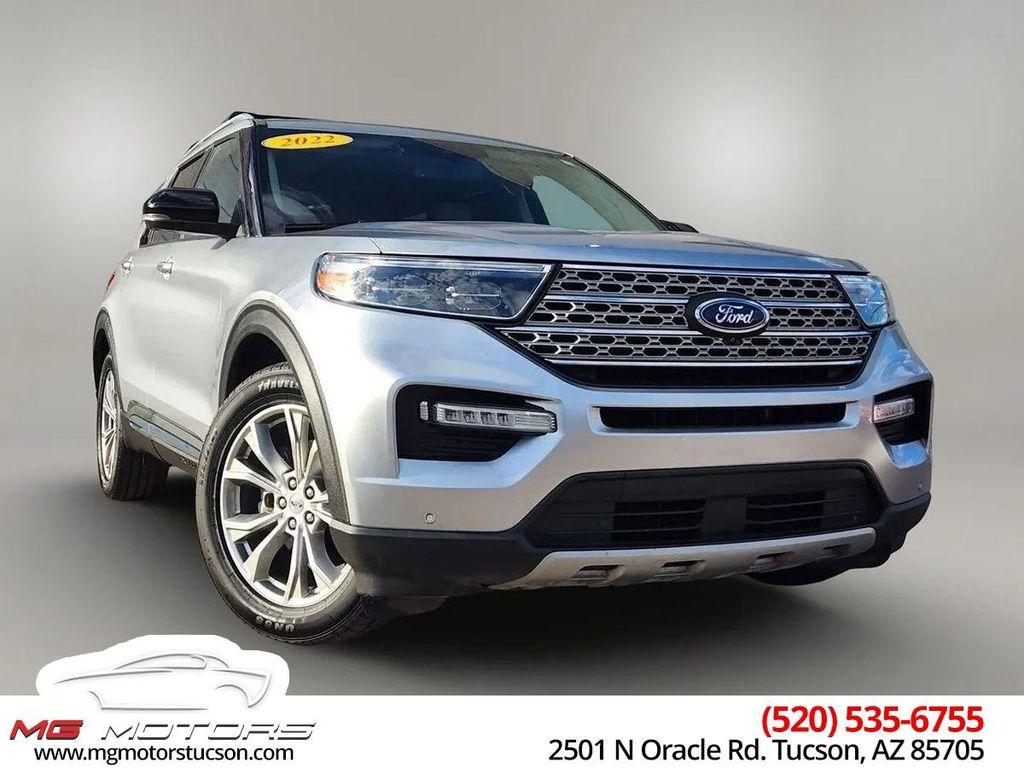 used 2022 Ford Explorer car, priced at $24,995