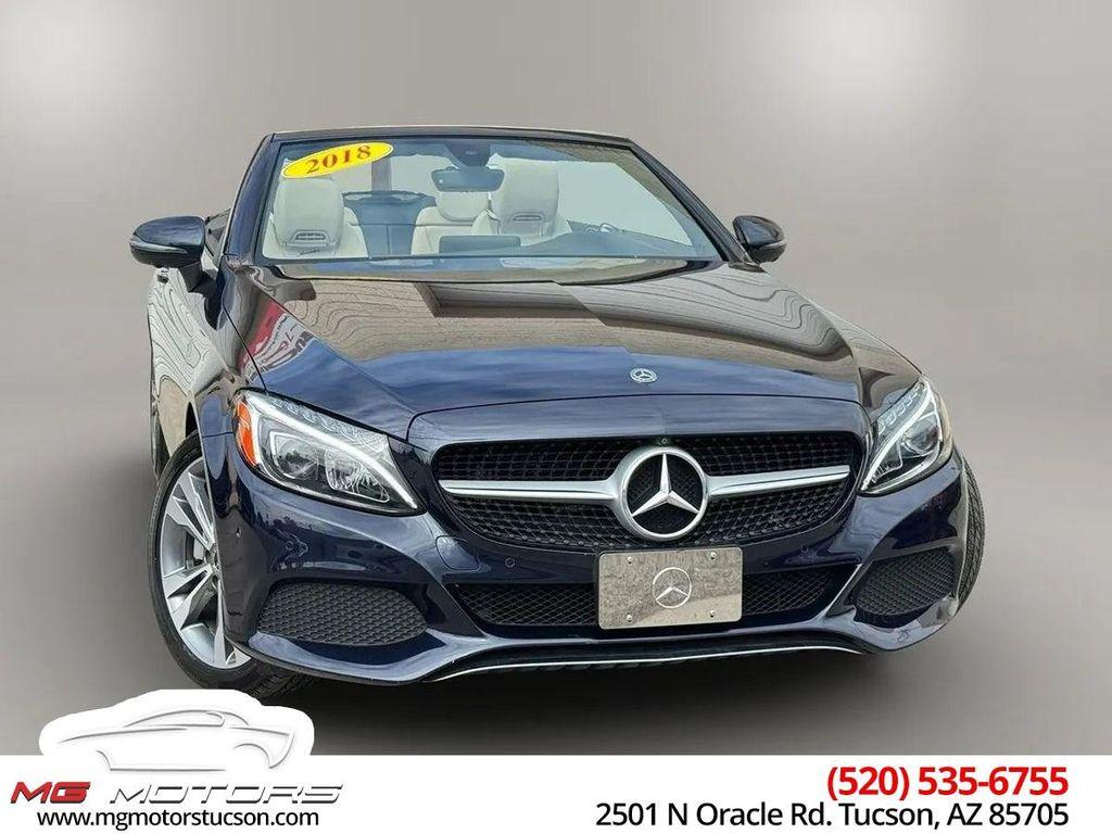used 2018 Mercedes-Benz C-Class car, priced at $28,995