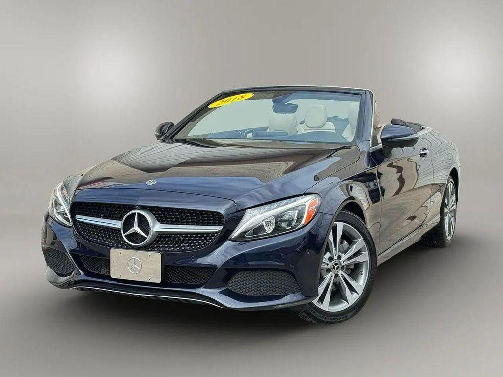 used 2018 Mercedes-Benz C-Class car, priced at $28,995