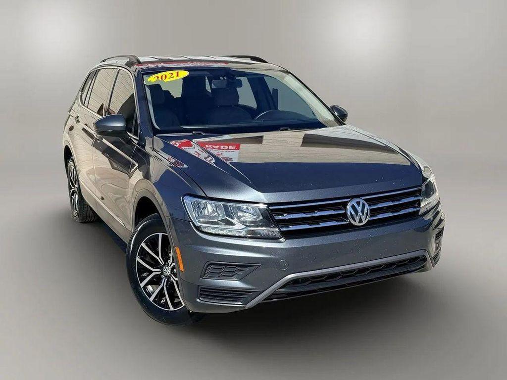 used 2021 Volkswagen Tiguan car, priced at $12,245