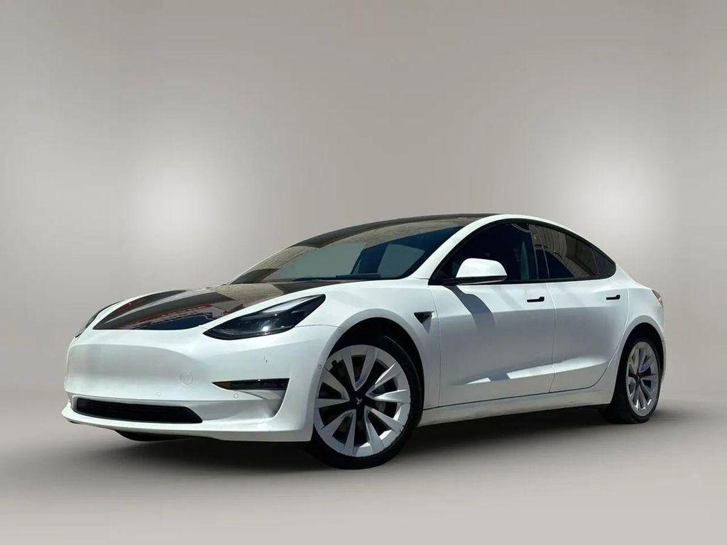 used 2022 Tesla Model 3 car, priced at $24,745