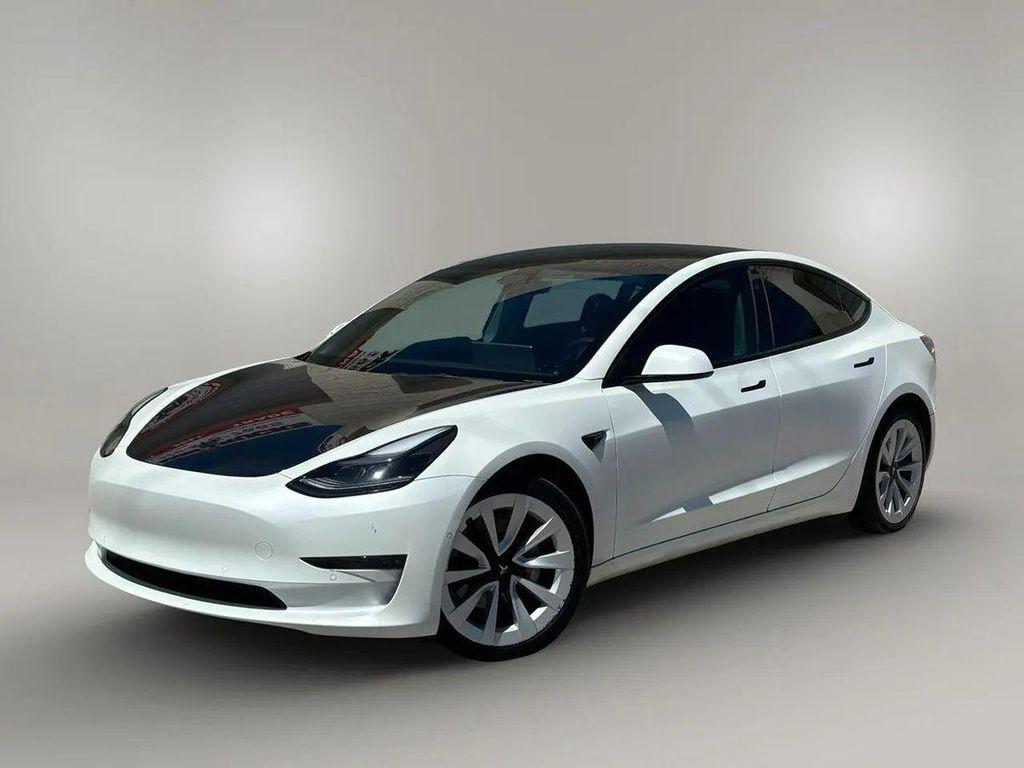 used 2022 Tesla Model 3 car, priced at $24,745