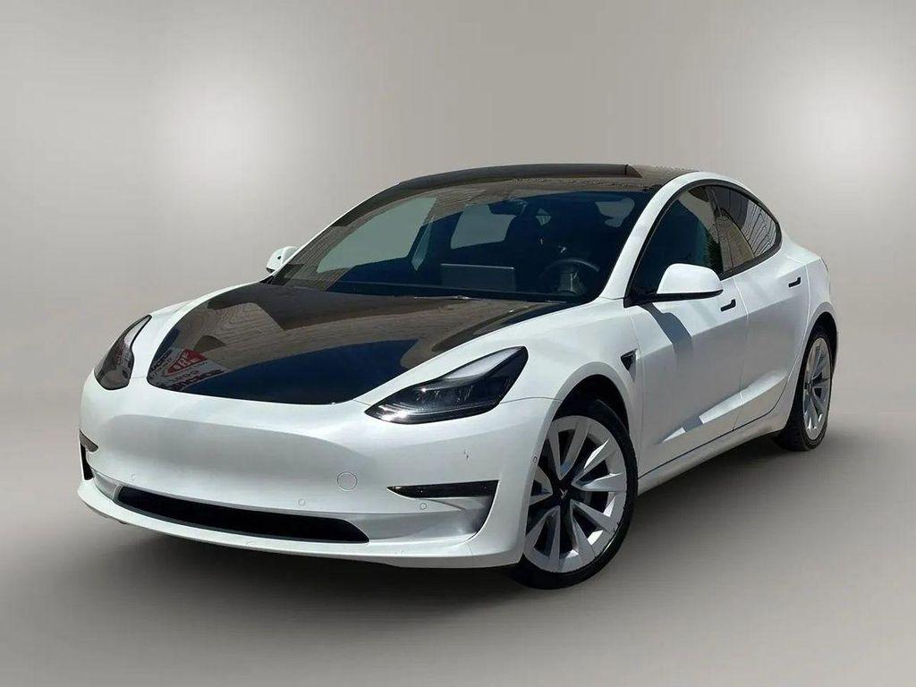 used 2022 Tesla Model 3 car, priced at $24,745
