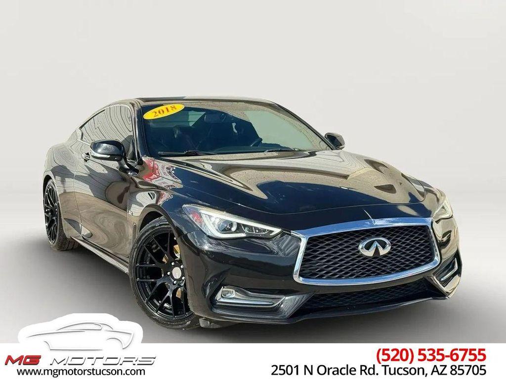 used 2018 INFINITI Q60 car, priced at $18,995