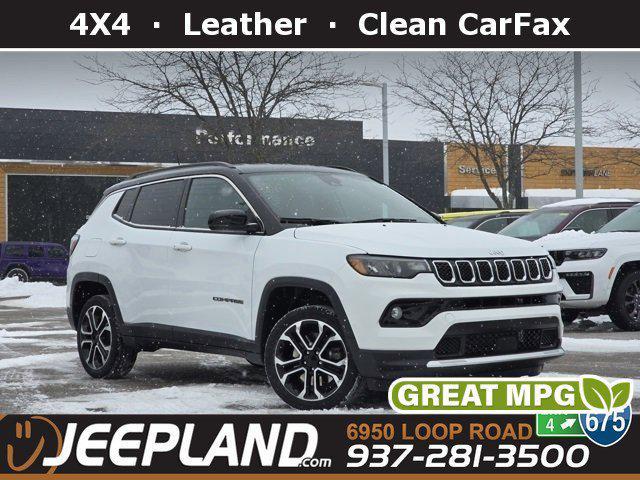 used 2023 Jeep Compass car, priced at $23,272