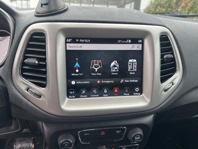 used 2021 Jeep Compass car, priced at $19,320