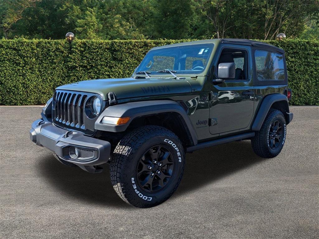 used 2021 Jeep Wrangler car, priced at $22,679